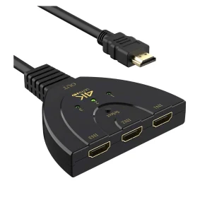 ADAPTADOR HUB HDMI 3 PUERTOS **4K 3 IN + 1 OUT en Costa Rica