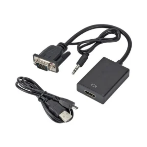 ADAPTADOR VGA A HDMI CON AUDIO 3.5mm en Costa Rica