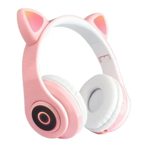AUDIFONOS BLUETOOTH DE DIADEMA TIPO GATO en Costa Rica