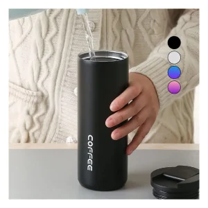 BOTELLA COFFEE FASHION 550ML NEGRO en Costa Rica
