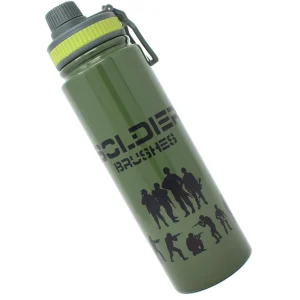 BOTELLA METALICA SOLDIER BRUSHES 900 ML DWX-5090 en Costa Rica