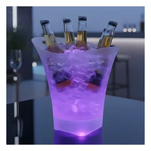 HIELERA CUBETA CON PARLANTE Y LED en Costa Rica