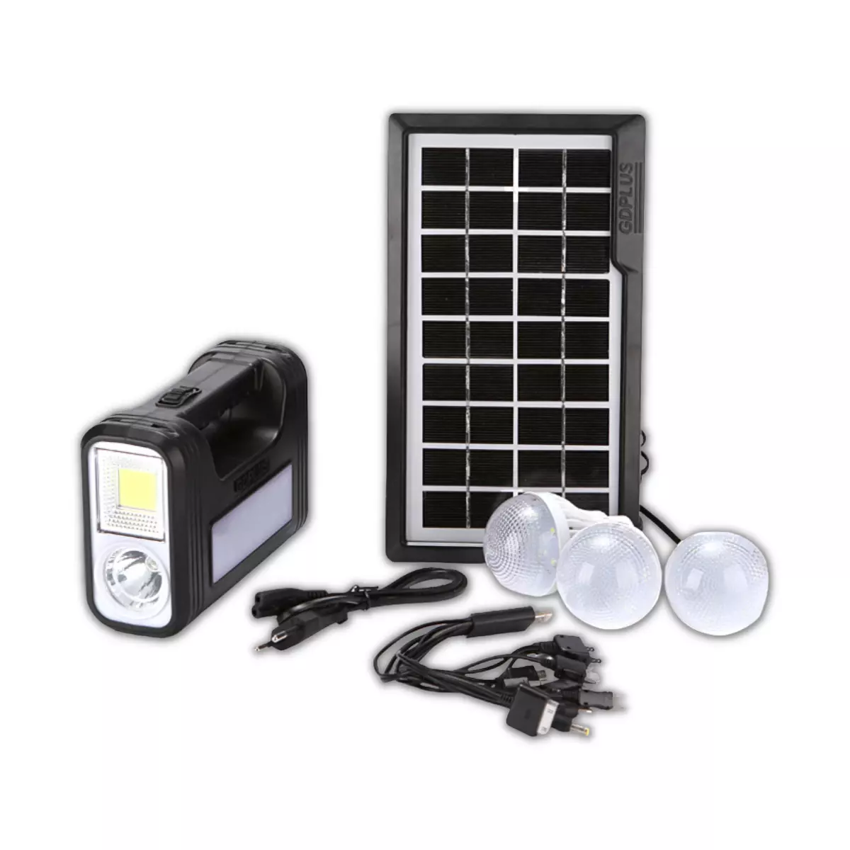 KIT SOLAR GD-8017S 3 BOMBILLOS en Costa Rica