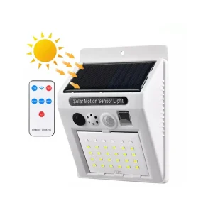 LAMPARA CAMINERIA JARDIN CON ALARMA/SENSOR Y SOLAR BK-666 en Costa Rica