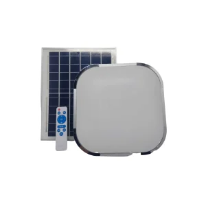 LAMPARA SOLAR CUADRADA PARA CIELO RASO 100 W DELUX en Costa Rica