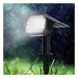 LAMPARA SOLAR LED DE ESTACA PARA CAMINERIA en Costa Rica