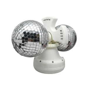LUCES LED TIPO DISCOTECA DOBLE BOLA ESPEJOS en Costa Rica