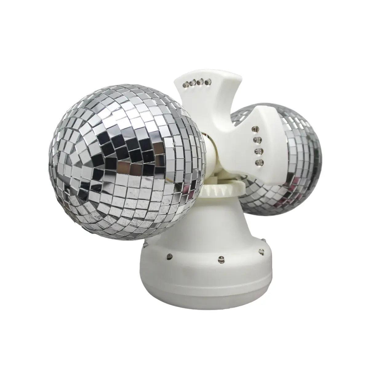 LUCES LED TIPO DISCOTECA DOBLE BOLA ESPEJOS en Costa Rica