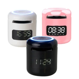 PARLANTE BLUETOOTH, RADIO FM Y CON RELOJ en Costa Rica