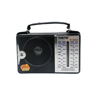 RADIO FM/AM TC-606AC 110V Y BATERIA en Costa Rica