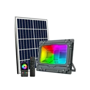 REFLECTOR SOLAR LED RGB 60W MJ-AW60 en Costa Rica