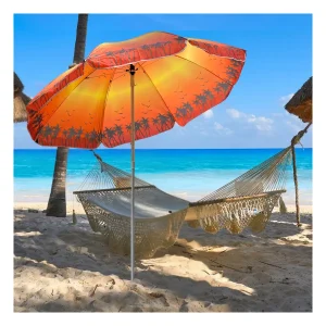 SOMBRILLA PLAYERA 180 CM Y BRAZO AJUSTABLE en Costa Rica