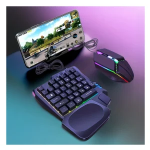 TECLADO Y MOUSE GAMER PORTATIL COMBO 4 EN 1 en Costa Rica