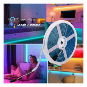 TIRA LED 5 MTR RITMICA WIFI ALEXA Y GOOGLE en Costa Rica